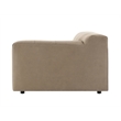 ACME Zoey Modular - RF Arm Chair in Latte Suede