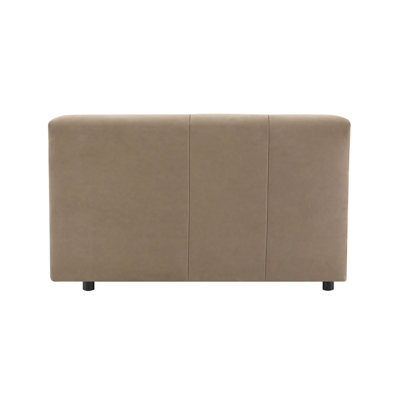 ACME Zoey Modular - RF Arm Chair in Latte Suede