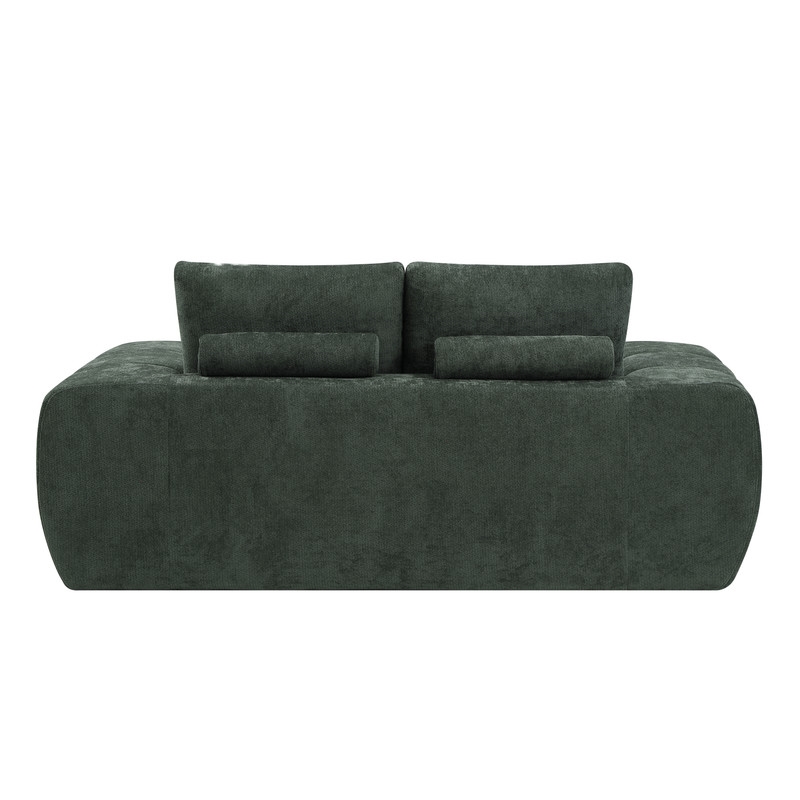ACME Medwin Loveseat in Green Linen