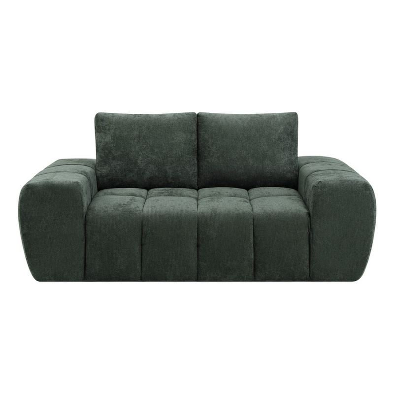 ACME Medwin Loveseat in Green Linen