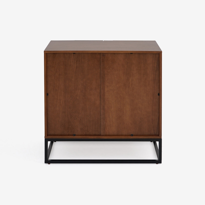 ACME Lora Cabinet in Walnut