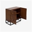 ACME Lora Cabinet in Walnut