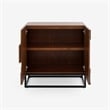 ACME Lora Cabinet in Walnut