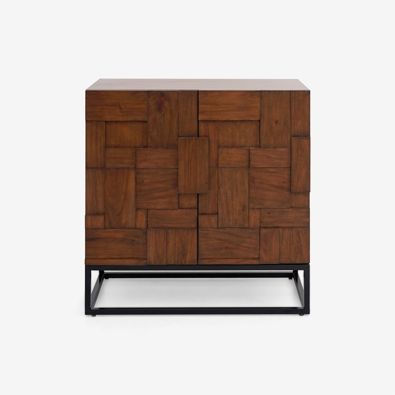 ACME Lora Cabinet in Walnut
