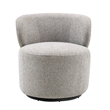 ACME Vedi Accent Chair w/Swivel  in Gray Chenille