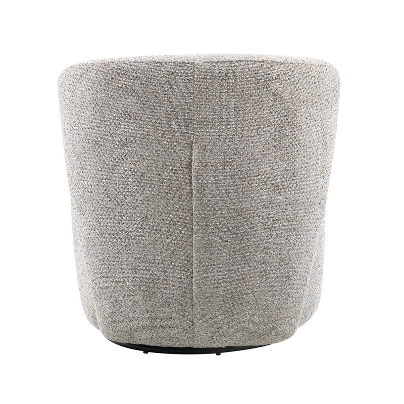 ACME Vedi Accent Chair w/Swivel  in Gray Chenille