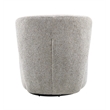 ACME Vedi Accent Chair w/Swivel  in Gray Chenille
