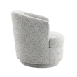 ACME Vedas Accent Chair w/Swivel  in Gray Chenille