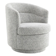 ACME Vedas Accent Chair w/Swivel  in Gray Chenille
