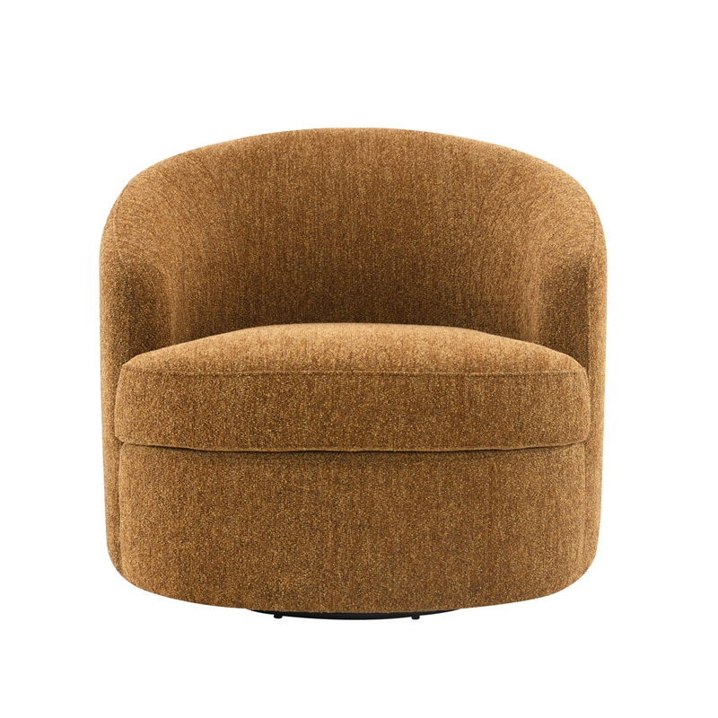 ACME Vega Accent Chair w/Swivel  in Camel Chenille