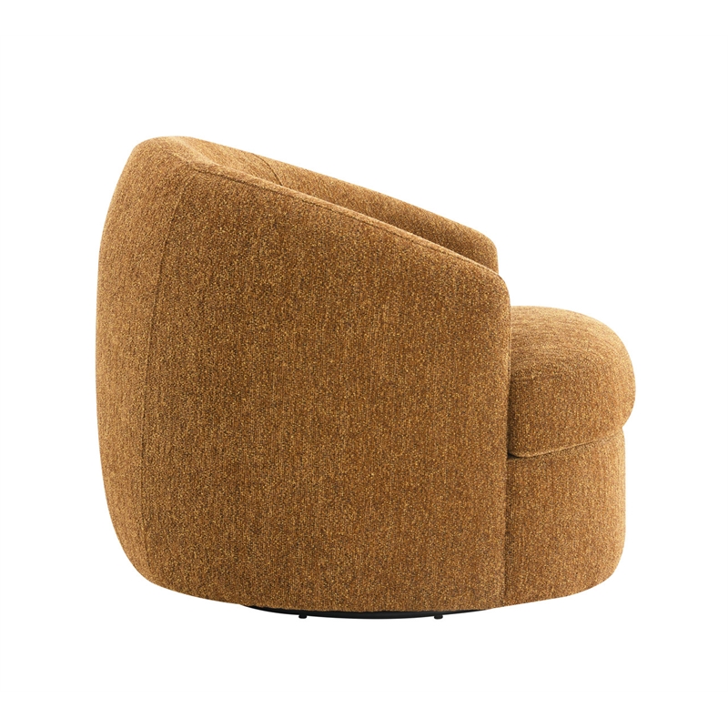 ACME Vega Accent Chair w/Swivel  in Camel Chenille