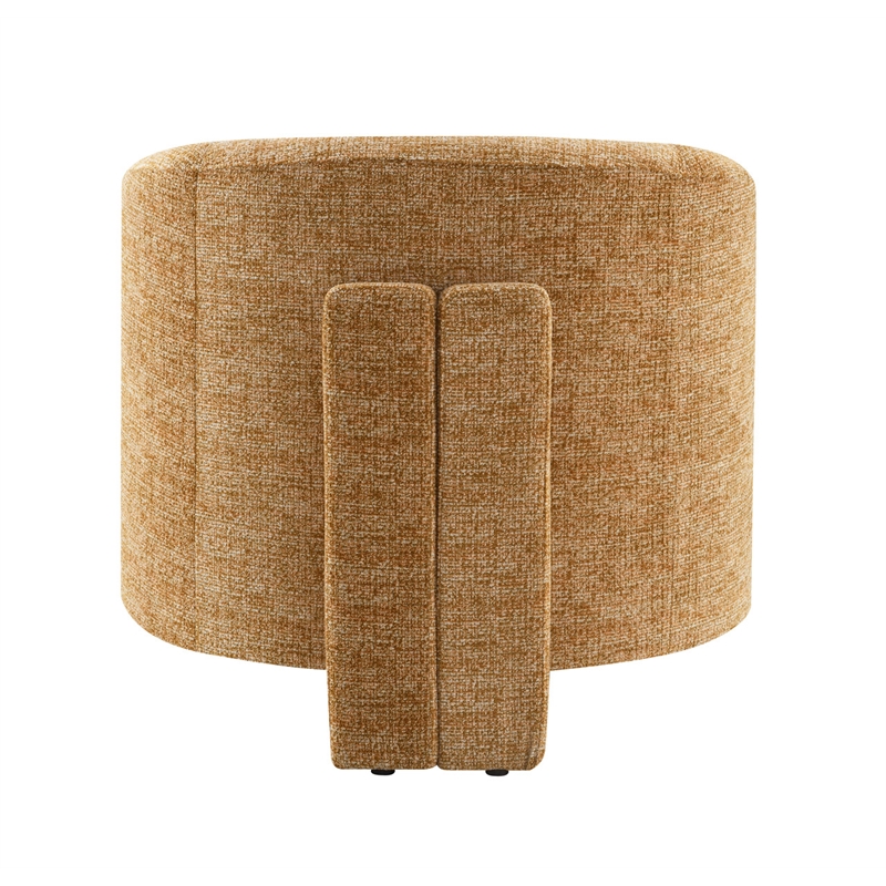 ACME Varsha Accent Chair in Orange Chenille