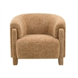 ACME Varsha Accent Chair in Orange Chenille