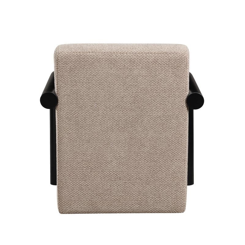 ACME Jetta Accent Chair  in Latte Linen & Black
