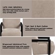 ACME Jetta Accent Chair  in Latte Linen & Black