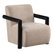 ACME Jetta Accent Chair  in Latte Linen & Black