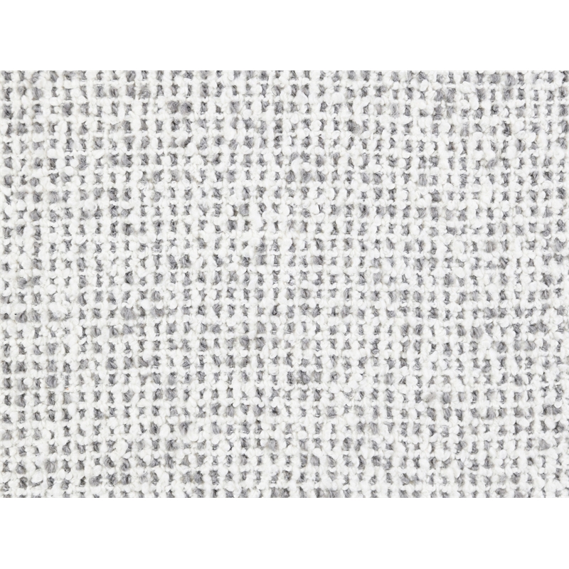ACME Zoey Accent Chair w/Swivel  in White & Gray Two Tone Tweed