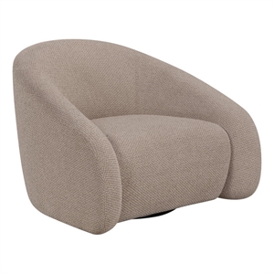 ACME Zoey Accent Chair w/Swivel  in Latte Linen