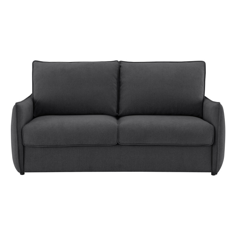 ACME Jinn Sofa w/Sleeper (Queen) in Elite Charcoal Chenille