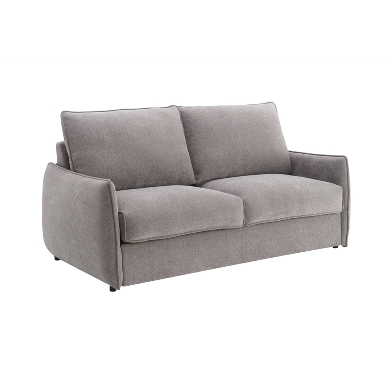 ACME Jinn Sofa w/Sleeper (Queen) in Brown Chenille