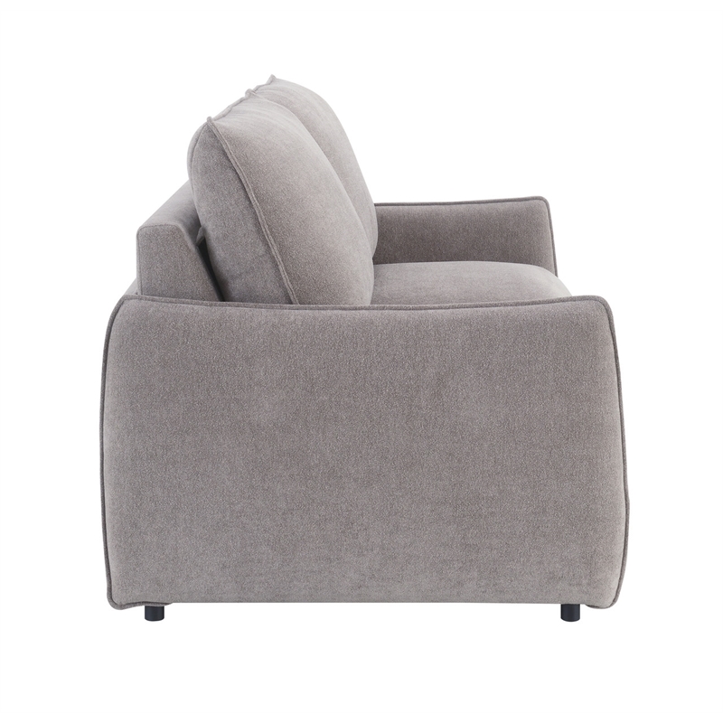 ACME Jinn Sofa w/Sleeper (Queen) in Brown Chenille
