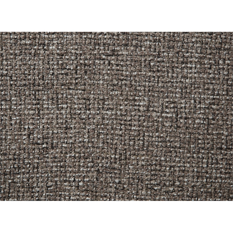 ACME Eada Arm Chair wSwivel in Dark Beige Chenille & Black
