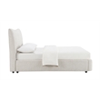 ACME Renee EK Bed in Aperol Beige Chenille