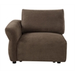 ACME Theodore Modular - LF Arm Chair in Brown Chenille