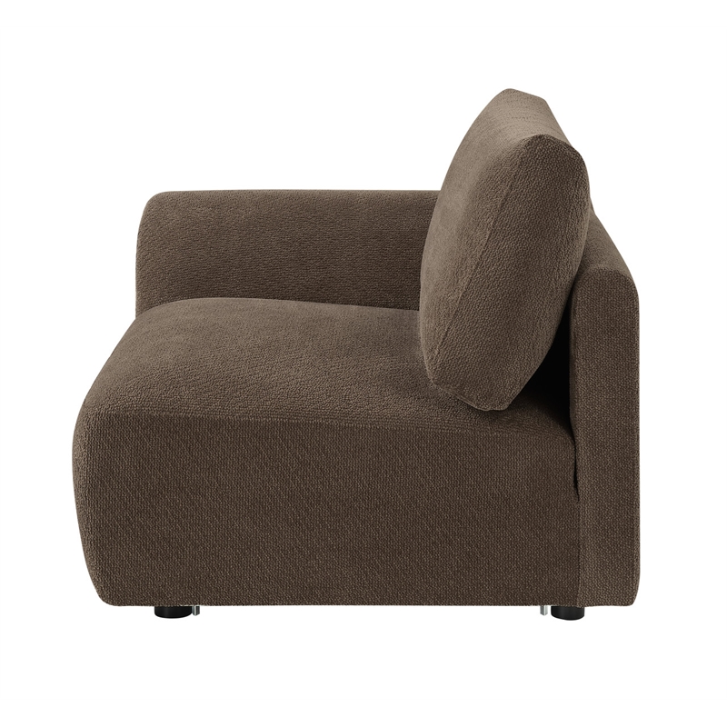 ACME Theodore Modular - LF Arm Chair in Brown Chenille