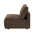 ACME Theodore Modular - Armless Chair in Brown Chenille