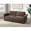 ACME Theodore Modular - Armless Chair in Brown Chenille