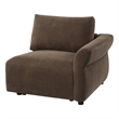 ACME Theodore Modular - RF  Arm Chair in Brown Chenille