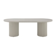 ACME Laela Dining Table in Bone White