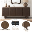 ACME Lanza Console Cabinet in Dark Walnut