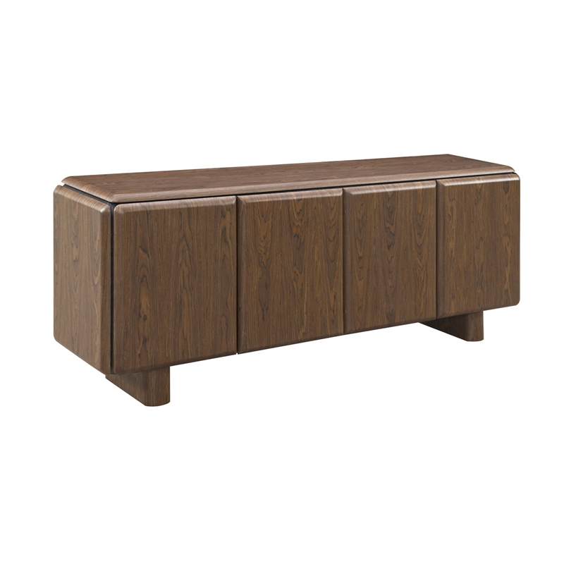 ACME Lanza Console Cabinet in Dark Walnut