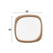 ACME Markku Aceent Mirror in Oak