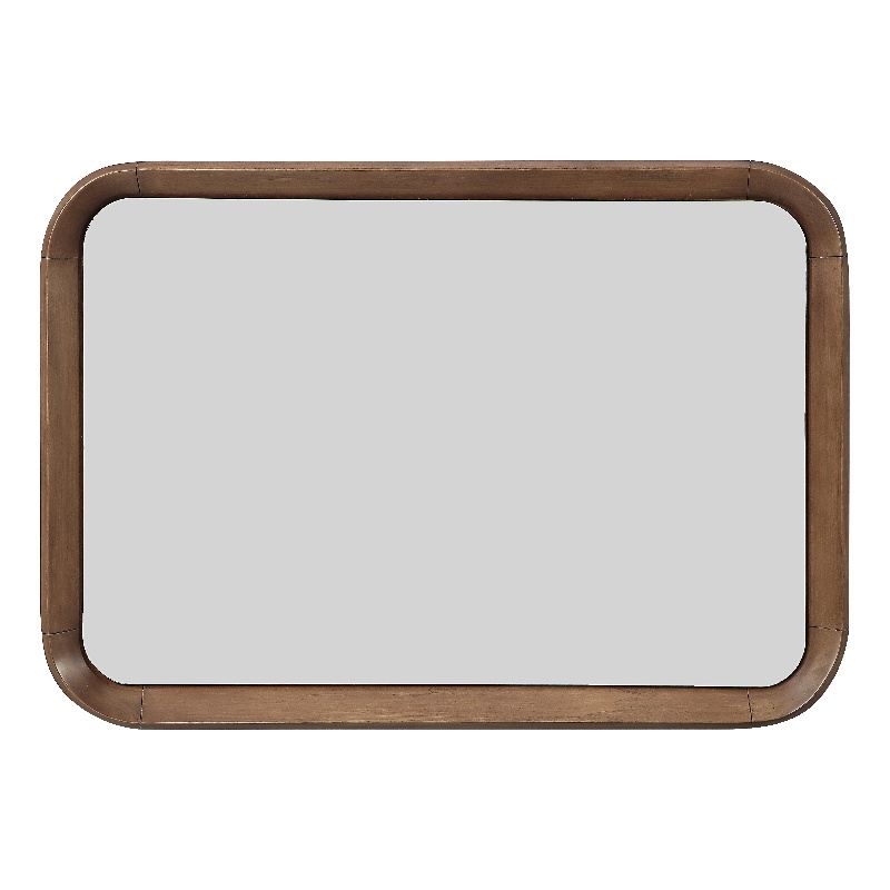 ACME Harvey Accent Mirror in Walnut