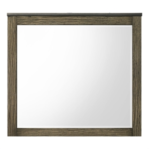 ACME Lance Mirror in Distressed Oak