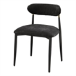 ACME Jaramillo Side Chair (Set-2) in Black Chenille & Black