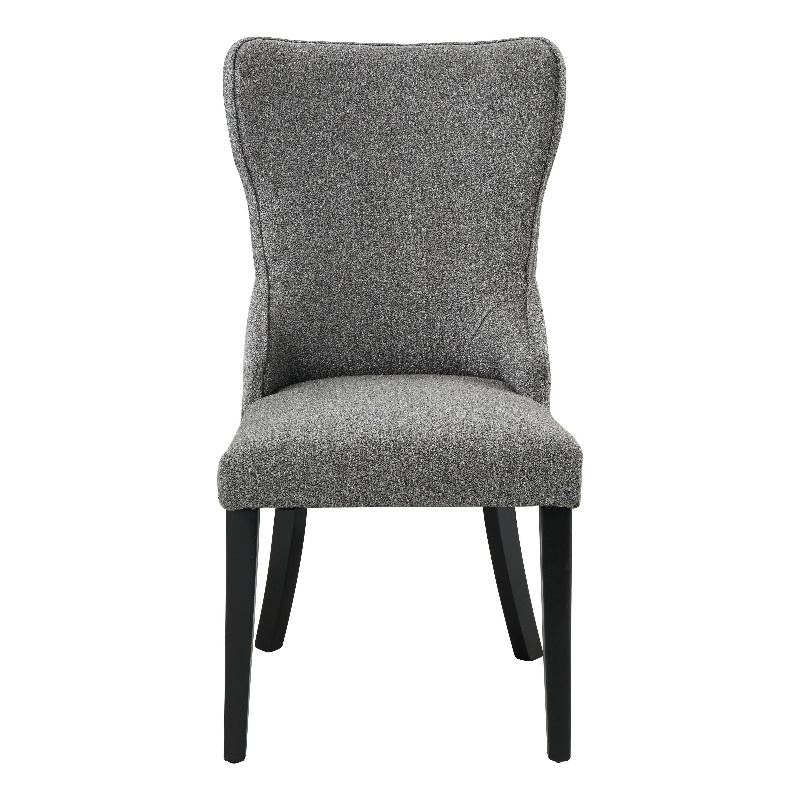 ACME Marioly Side Chair (Set-2) in Gray Boucle