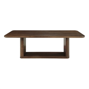 ACME Koen Dining Table in Brown Oak