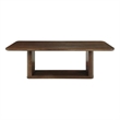 ACME Koen Dining Table in Brown Oak