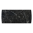 ACME Estella Dining Table in Black Natural Marble Top & Walnut