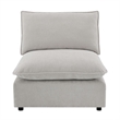ACME Marisa Modular Armless Chair in Beige Boucle