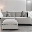 ACME Marisa Modular Ottoman in Beige Boucle