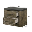 ACME Lance Nightstand in Distressed Oak