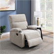 ACME Larkin Motion Recliner in Beige Chenille