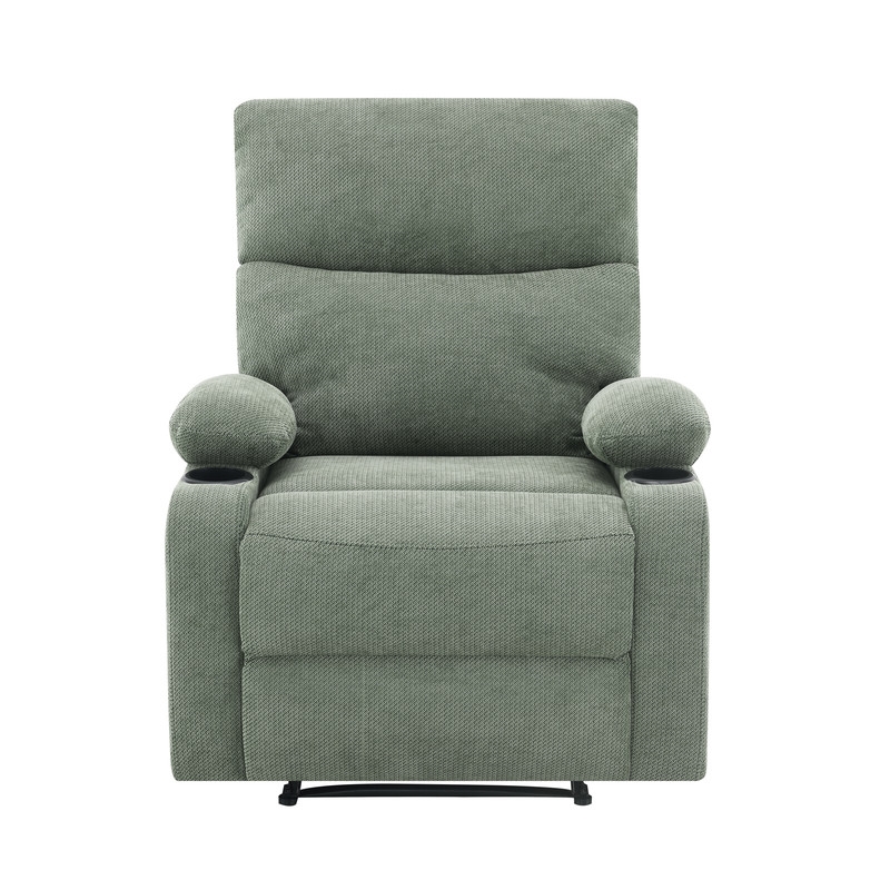 ACME Larkin Motion Recliner in Green Chenille