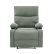 ACME Larkin Motion Recliner in Green Chenille