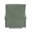 ACME Larkin Motion Recliner in Green Chenille